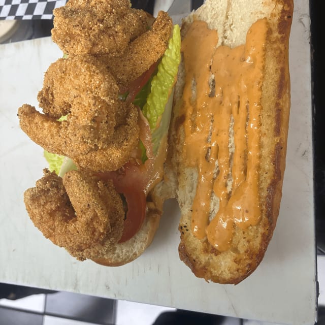 Shrimp Po Boy Sammich.