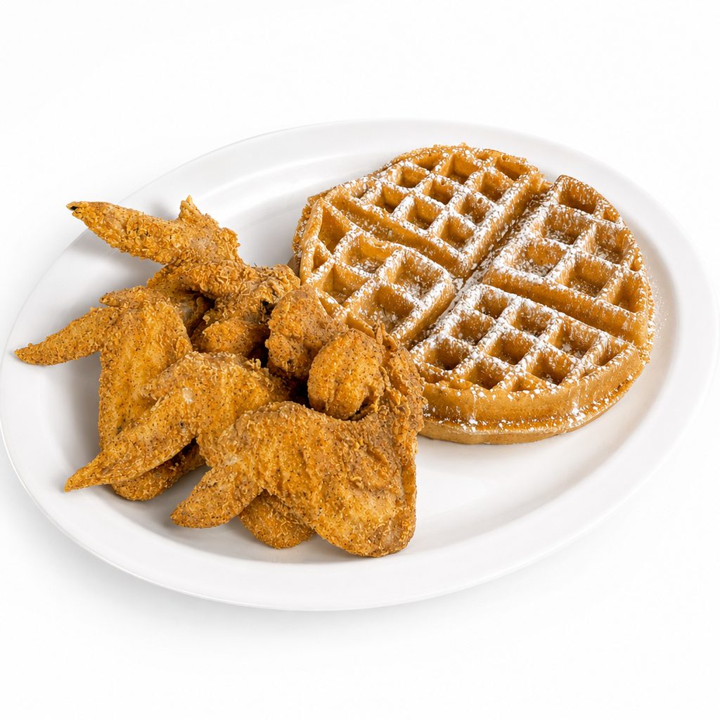 Wing & Waffle Special.