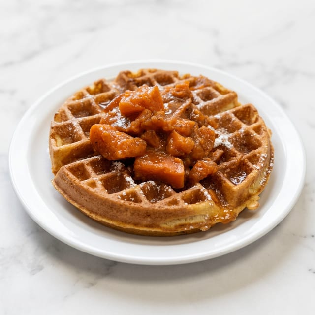 Sweet Potato Waffle.
