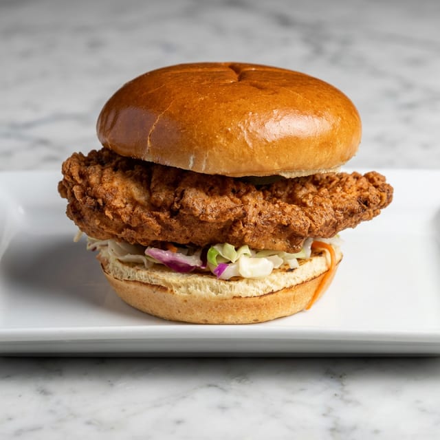 Fried Chicken Sammich.